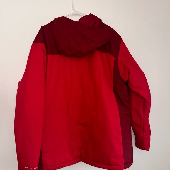 MENS Red Columbia snow/rain jacket XXL - Picture 6 of 6